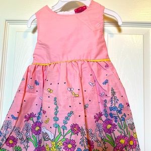 Penny M Pink Floral Dress